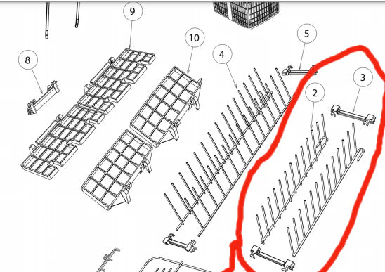 Fisher Paykel Dishdrawer Right Side Crockery Insert DD60DCW6