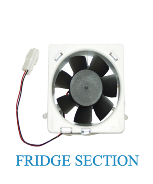 Elba and Fisher Paykel Only Fridge Section Fan Motor Assy Active Smart 2 Wire