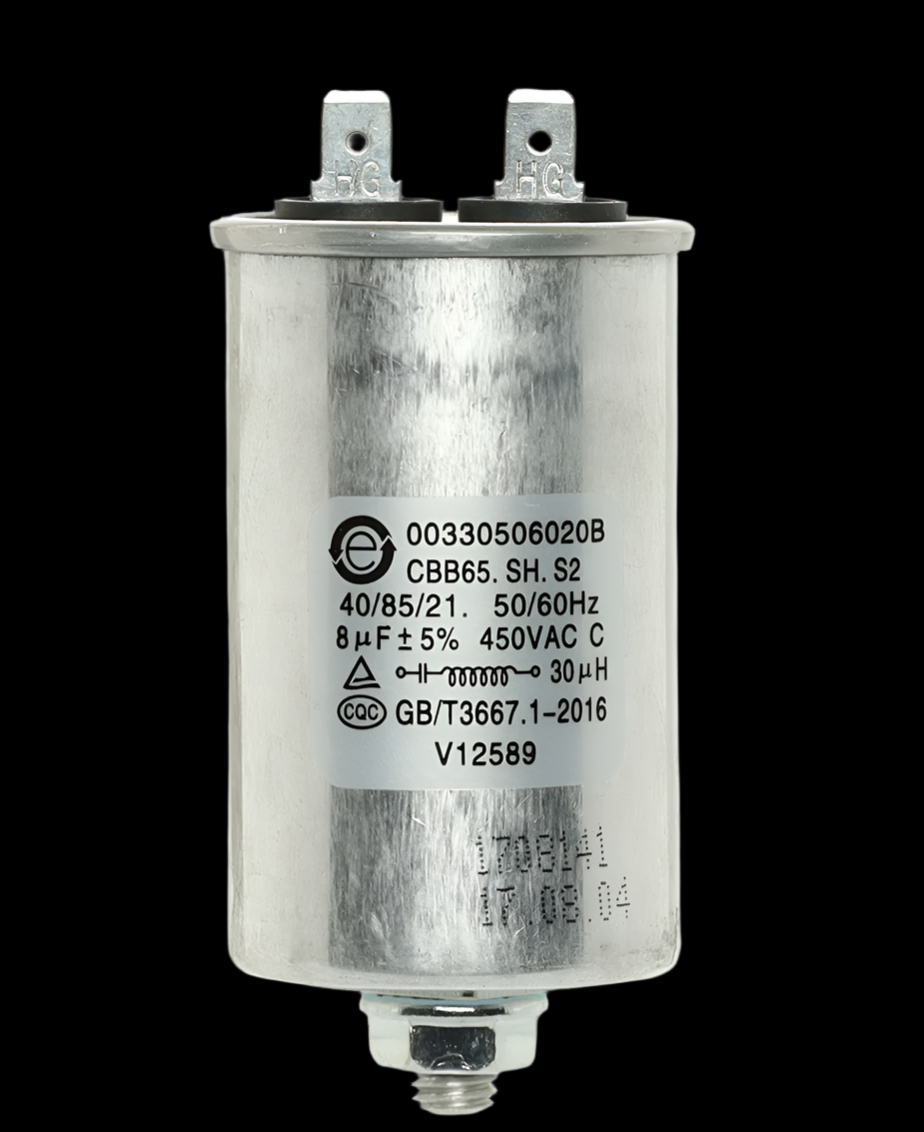 Fisher Paykel Haier Dryer Capacitor 8uf + 30 UH DE8060P1, DE8060P2, DC8060P1