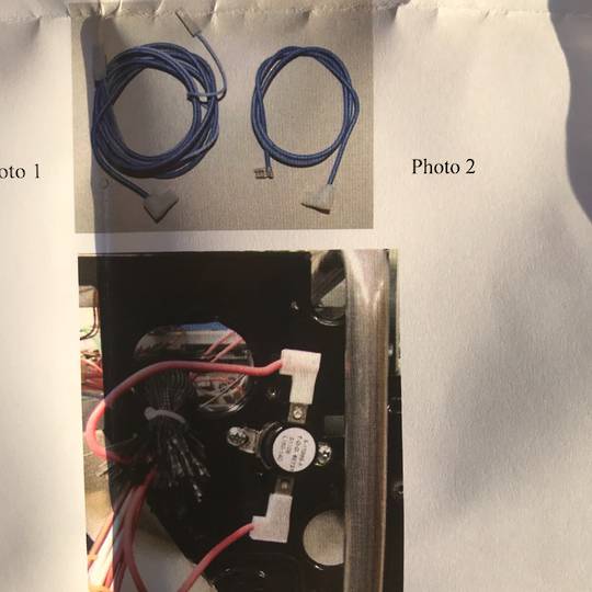 Fisher Paykel Elba Oven Thermal Cut Out 271P 16A 250V T200 Kit Blue New Version