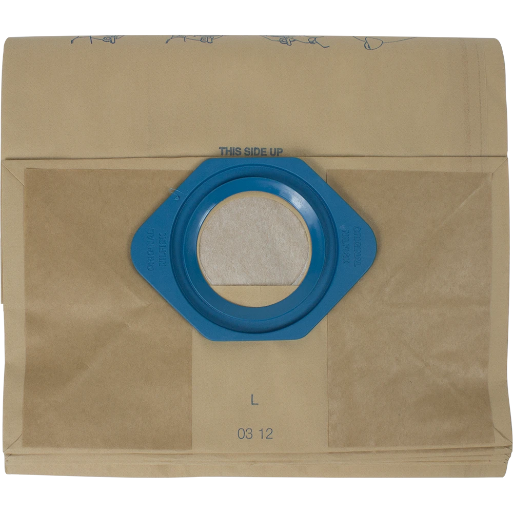 Nilfisk Vacuum Bags (5-Pack) for GA71, GM81 & GS81 Series – Genuine Part