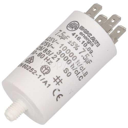 Comfee Midea Parmco Capacitor Omega 7.5 Uf 7.5UF CL7CDRY, BCD75, 450V Ac