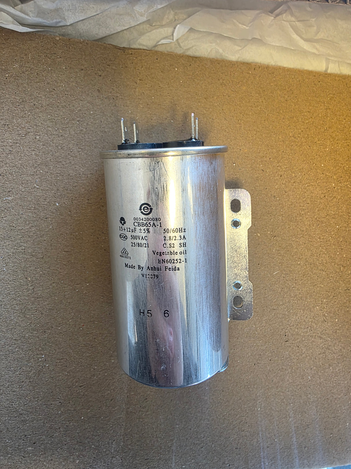 Haier Washing Machine Capacitor Rfi 15+ 12 uf H0034200080