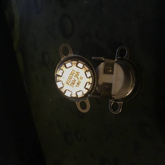 Universal Oven Limiter 140C Cut Out Thermostat Closed Circuit 140 Degree, KSD301