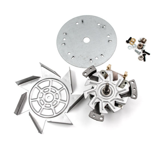 Cooking Fan Motor Compatible With Diffrent Shaft