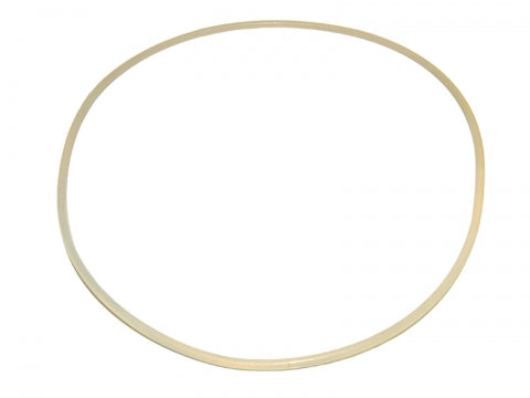 A rubber fan belt for Simpson dryers, circular in shape