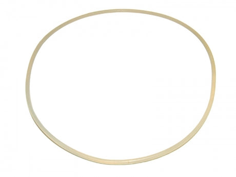 A rubber fan belt for Simpson dryers, circular in shape