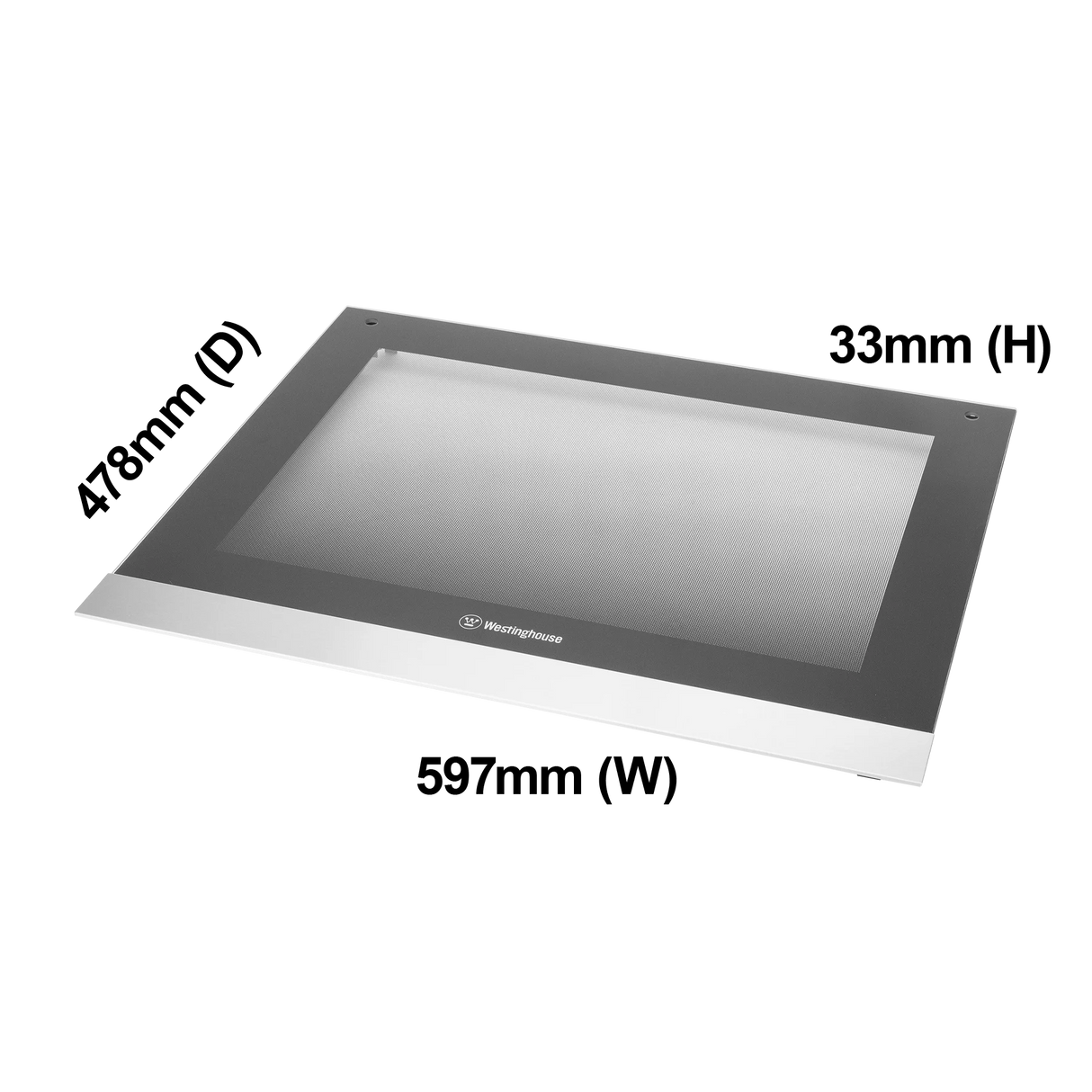 Westinghouse Oven Outer Door Glass Assy WVE6516SD Pnc 94430001700