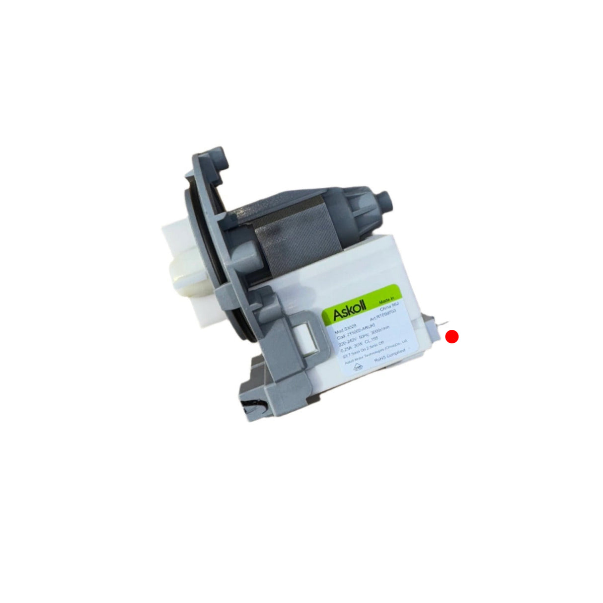 Askoll Washing Machine Drain Pump Replacement for LG, Fisher & Paykel, Haier, Samsung, Panasonic, Whirlpool 30W 50HZ 220V-240V