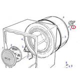Simpson Dryer Support Bush Spigot Kit Filter Holder Rear 0012377009K