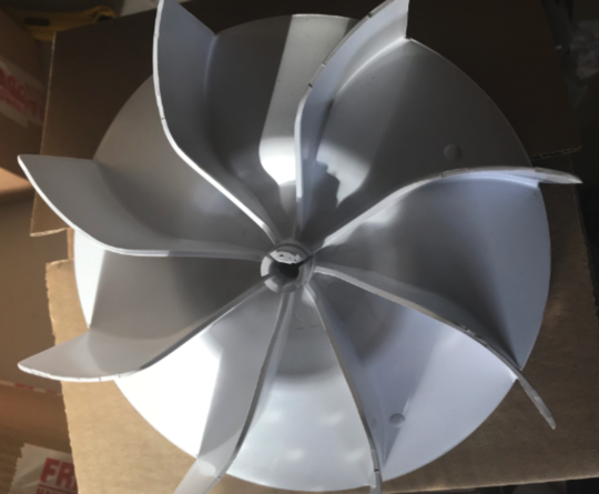 Haier Whirlpool Cloth Dryer Fan Blade H0020203851