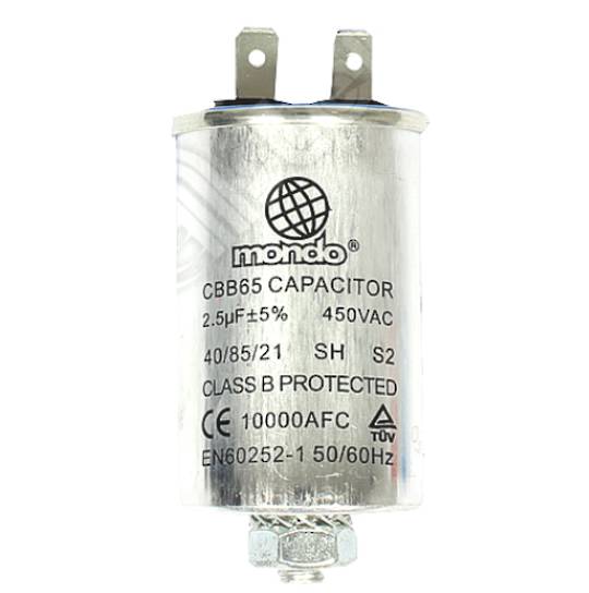 Asko Dishwasher Capacitor 2.5UF, 2.5MF , DW70.5, D5142, All Model With 2.5 Uf