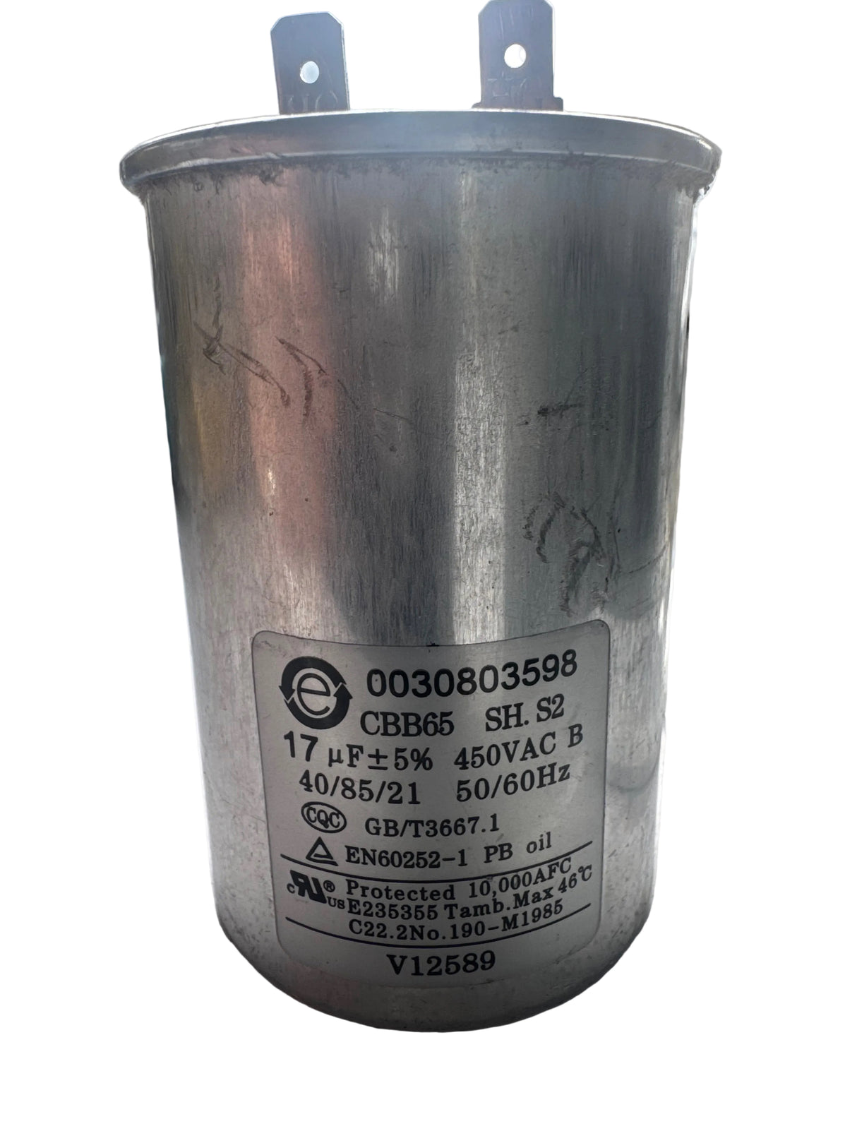 Fisher & Paykel Haier Dryer Capacitor Without Bracket 0030803598