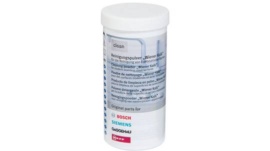 Bosch Simens Gaggenau Asko Miele Cleaning Powder "Wiener Kalk" for Stainless Steel Surfaces Stainless Steel Cleaning Powder