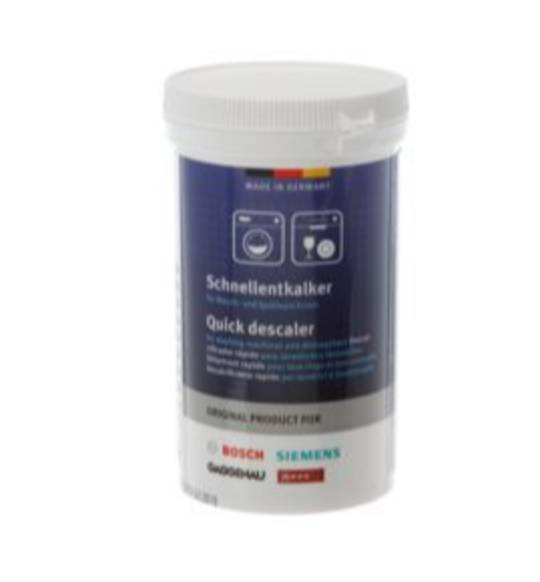 Bosch Simens Gaggenau All Brands Washing Machine and Dishwasher Machine Descaler Limescale Remover