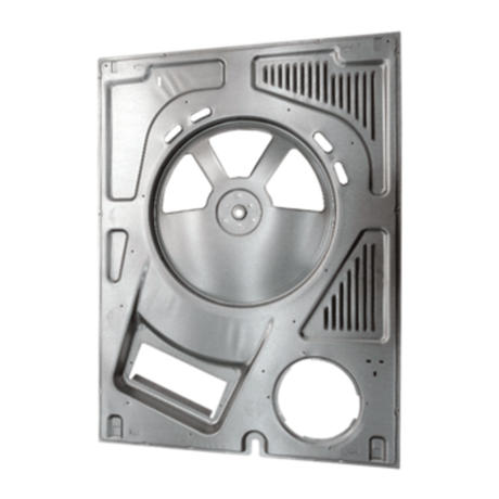 Simpson Westinghouse Electrolux Rear Panel Or Cover
