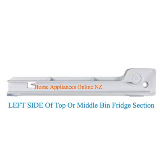 Bosch Fridge Veggie Bin Vegitable Container Rail Slide Left Top and Med #0518