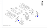 Gagganeau Cooktop Aux Or Small Burner Base