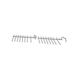 Bosch Dishwasher Lower Basket Short Rack Right Side Front and Rear 00645102
