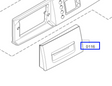 Bosch Washing Machine Dispenser Draw Cover, Maxx