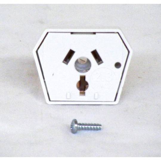 Westinghouse Simpson Stove Side Power Point Pin Socket 3U600W, 3U601W, 3U601HW, 3U602W, 3U603W, 3U604W, 3U605W, 3U606W, 3U607W