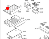 Bosch Freezer Shelf with Holes 0201