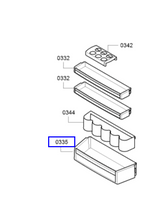 Bosch Fridge Door Bottle Shelf 475mm x 100mm