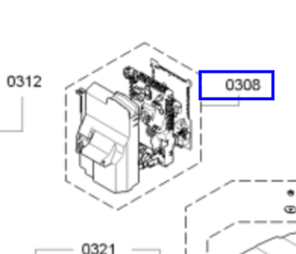 Bosch Washing Machine Pcb Moudle WAY32840AU/02