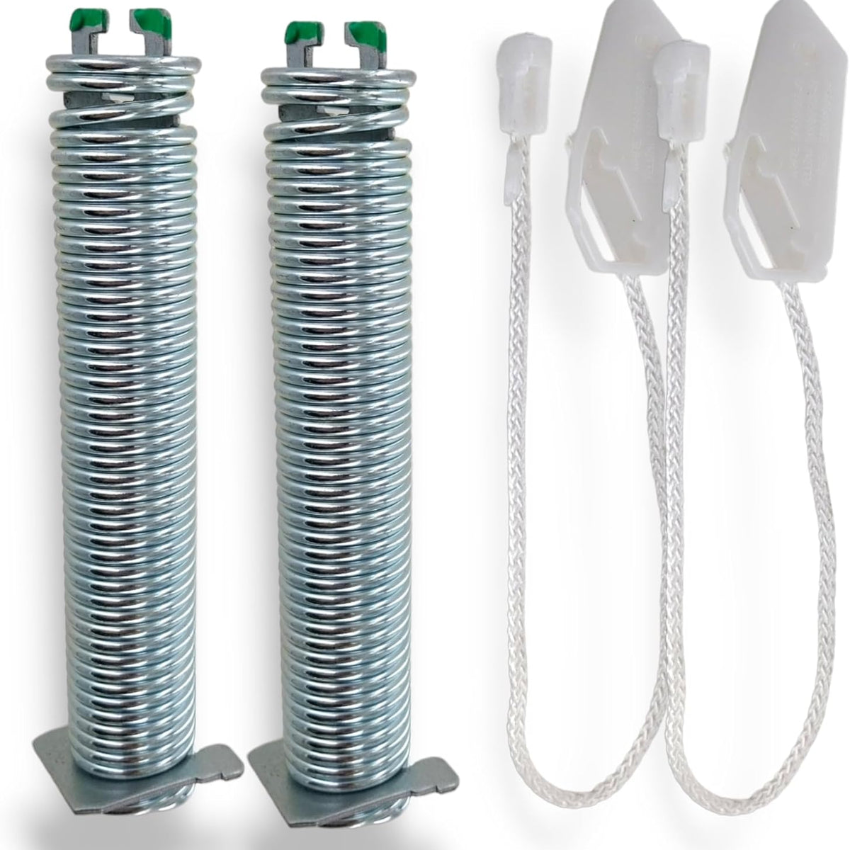 Bosch Dishwasher Door Hinge Rope 2 Springs + 2 Cords Kit green end ...