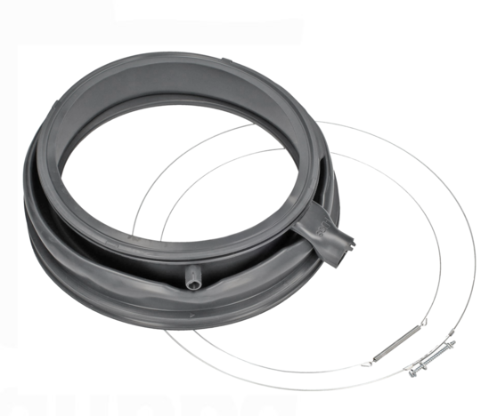 Bosch and Siemens Washing Machine Door Seal Front Loader Boot Gasket WAY32840AU, With Lighting Nozzle **72661