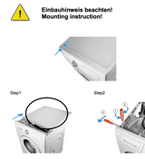 Bosch Siemens Washing Machine Top Panel Top Cover Work Top