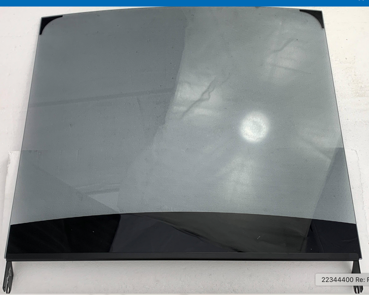 Belling Oven LID GLASS ASSY 60 BLK FSDF60DOS FSG60DOPW FSDF 60 DO AU