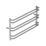 Simpson Westinghouse Oven Side Rack Left Or Right Mercury Small Oven ,No Longer Availabe With Supplier
