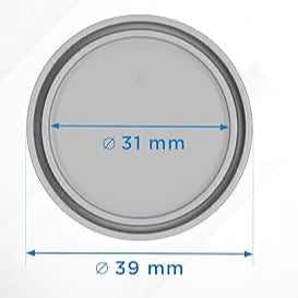 Miele Dishwasher Seal for rinse compartment suitable 0525444 0  38MM -39 MM outer Wide
