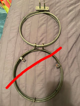 Westinghouse Simpson Electrolux Oven Fan Element 0122004574 Original E.G.O