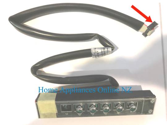 Smeg Rangehood Function Switch CLASSIC791L CLASSIC591L, Black