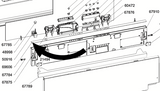 Smeg Dishwasher Control Panel Strip On Top