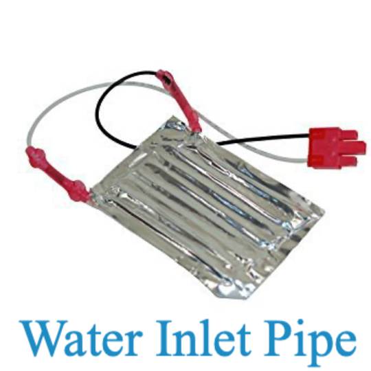 Samsung Fridge Ice Maker Water Inlet Pipe Defrost Heater SRS620DW, SRS618DP, SRS619DHSS, SRS580DW, SRS582DTKGM, SRS580TKG, ***00