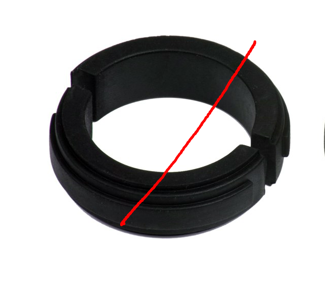 Bosch Cooktop Knob Spacer Between control knob and ceramic plate PKE PKF PGY HA005505