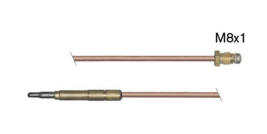 Thermocouple for 0200124 1382011600MM ø 6.0 (6.5)