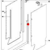 Miele Dishwasher Side Seal Strip Right Side 10862460