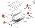 Bosch Fridge Telescopic Drawer Rail Left Or