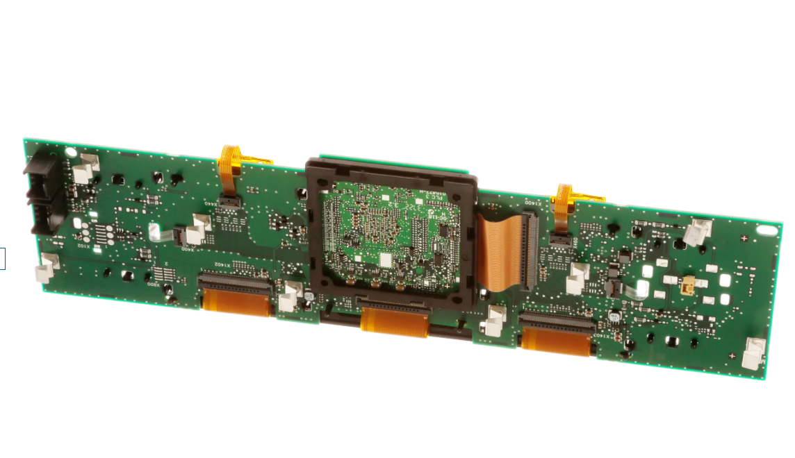 Bosch Oven Display PCB Pcb A test stamp is required to calibrate the touch sensor key