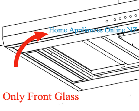 Robinhood Rangehood Switch Cover Or Black Glass