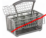 Delonghi Omega Whirlpool Homeking Basket 227MM 128MM x  with Handle 215MM Tall