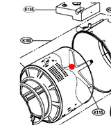 Electrolux Washing Machine Spider Shaft 132762360 Ewf14742 No Longer Available
