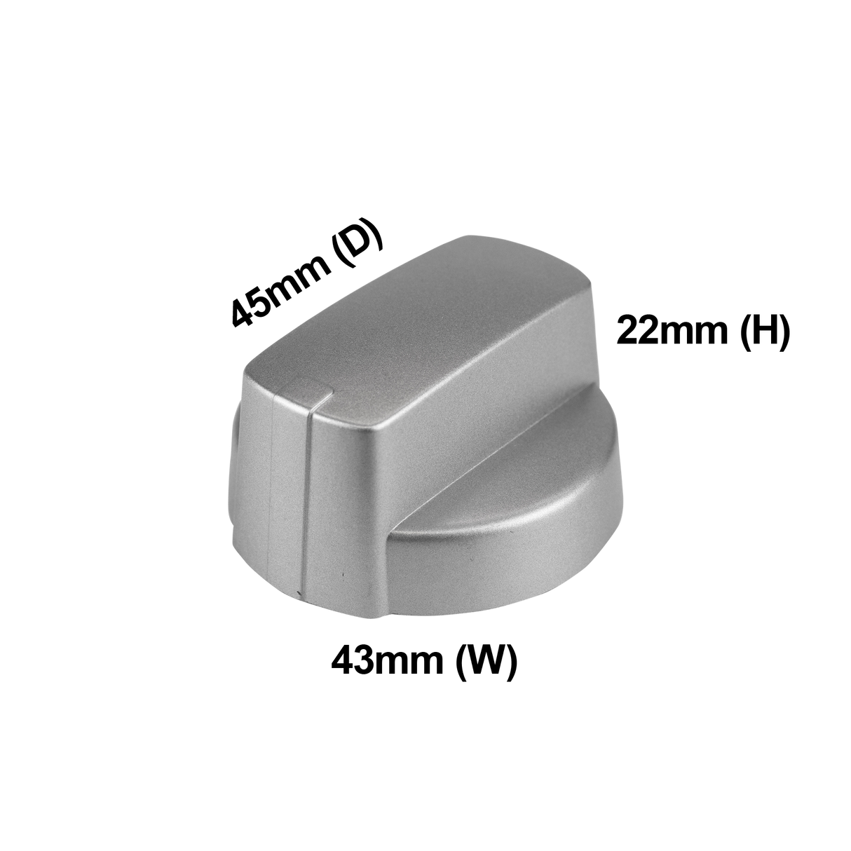 Wesdtinghouse Oven Knob Silver 8001 / 1008