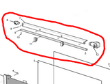 Westinghouse Oven Door Top Vent Plastic Kit WFE914SC