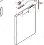 AEG Dishwasher Front Door Panel FFE83800PM Inox,
