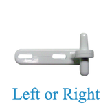 Westinghouse Simpson Fridge Center Hinge Left Or Right RE293B, RE371B, RE421B, RE501B, RJ422B, RJ502B, RJ503B, FC29B, FC37B *669